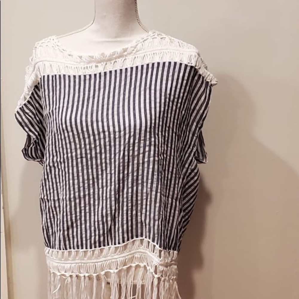 Steve Madden Women’s Summer Crochet Poncho